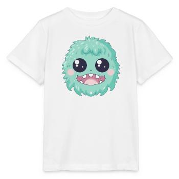 Cuddly soft monster - Stanley/Stella MINI CREATOR Kids’ T-Shirt - white - Front - Maike (125cm)