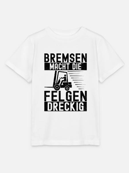 Gabelstapler Gabelstaplerfahrer - Stanley/Stella Kinder T-Shirt MINI CREATOR - Weiß