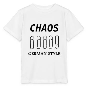 Chaos German Style - Stanley/Stella Kinder T-Shirt MINI CREATOR  - Weiß - Vorne - Maike (125cm)