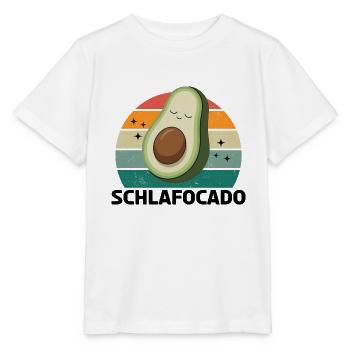 Schlafocado - Vintage Sunset - Stanley/Stella MINI CREATOR Kids’ T-Shirt - white - Front - Maike (125cm)