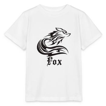 Chasseurs de renards Chasser cool Fox - T-shirt bio MINI CREATOR Stanley/Stella Enfant - blanc - Devant - Maike (125cm)