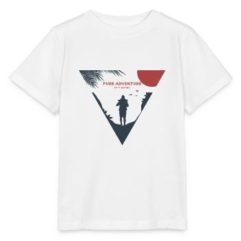 Pure Adventure Adventure Gift - T-shirt bio MINI CREATOR Stanley/Stella Enfant - blanc - Devant - Maike (125cm)