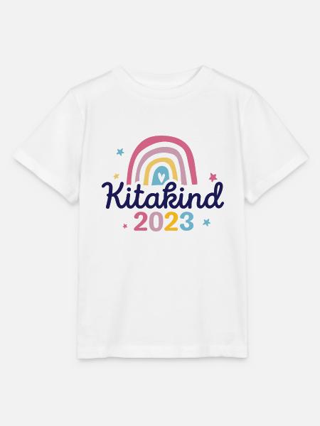 Ich bin ein Kitakind 2023 / Kindergartenkind - Stanley/Stella Kinder T-Shirt MINI CREATOR - Weiß