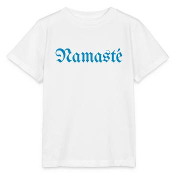 Namasté - Stanley/Stella Kinder T-Shirt MINI CREATOR  - Weiß - Vorne - Maike (125cm)
