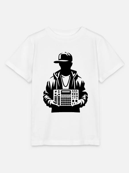 Beatmaker Halte-Sampler - Stanley/Stella Kinder T-Shirt MINI CREATOR - Weiß