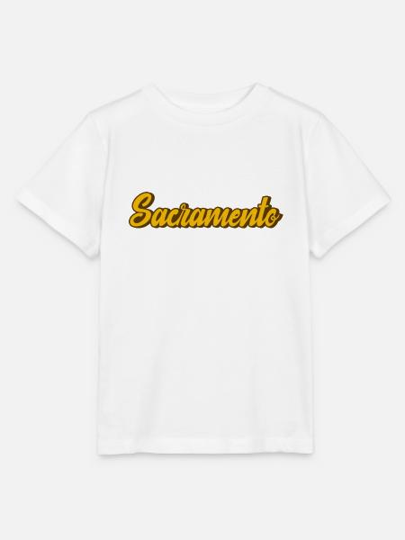 Sacramento California - Stanley/Stella Kinder T-Shirt MINI CREATOR - Weiß