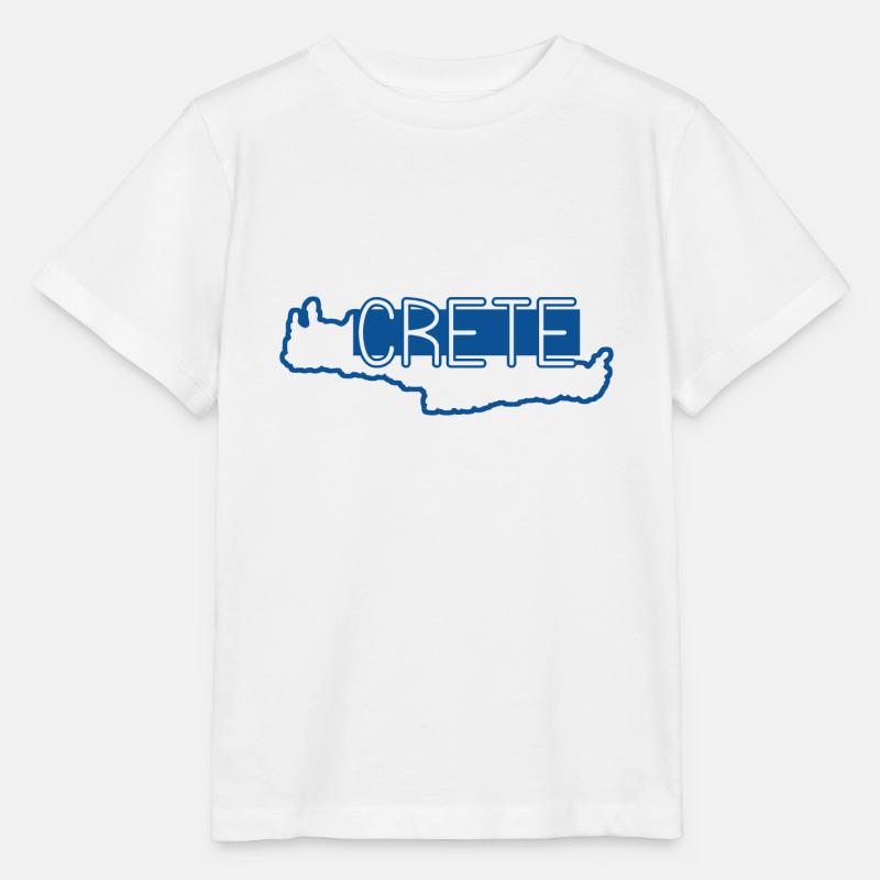 Crète - T-shirt bio MINI CREATOR Stanley/Stella Enfant - blanc