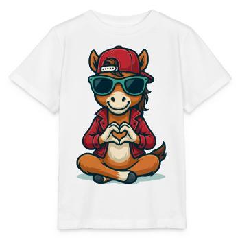 Love Colt Vibes - Stanley/Stella Kinder T-Shirt MINI CREATOR  - Weiß - Vorne - Maike (125cm)