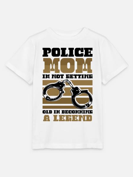 Polizei Polizist Polizeibeamte - Stanley/Stella Kinder T-Shirt MINI CREATOR  - Weiß