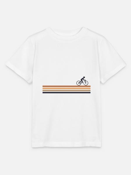 Fahrrad - Stanley/Stella Kinder T-Shirt MINI CREATOR - Weiß