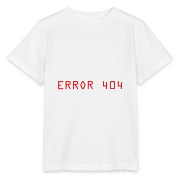 Erreur 404 sur l'ordinateur - T-shirt bio MINI CREATOR Stanley/Stella Enfant - blanc - Devant - Maike (125cm)