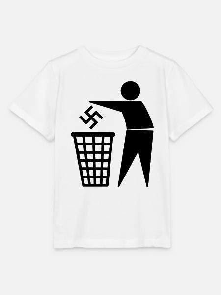 Antifa - Stanley/Stella Kinder T-Shirt MINI CREATOR  - Weiß