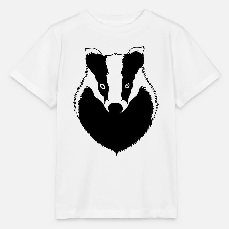 Badger - Stanley/Stella MINI CREATOR Kids’ T-Shirt - white