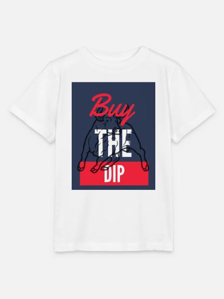 Buy The Dip 2 - Stanley/Stella Kinder T-Shirt MINI CREATOR  - Weiß