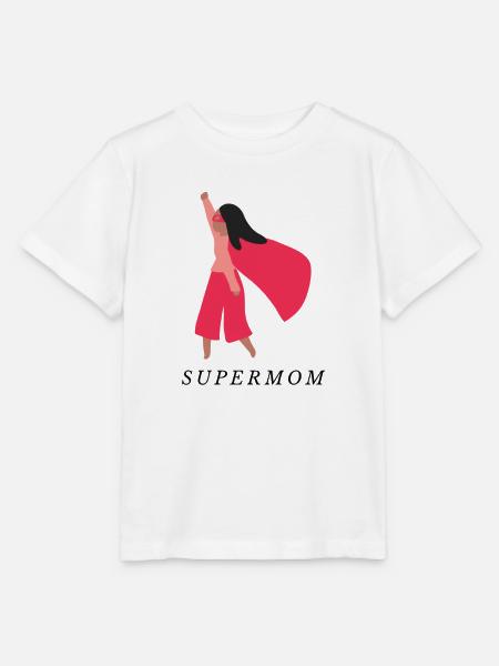 Supermom - Stanley/Stella Kinder T-Shirt MINI CREATOR  - Weiß