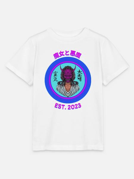 Witch & Devil - Stanley/Stella Kinder T-Shirt MINI CREATOR - Weiß