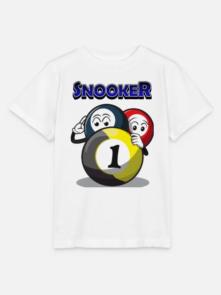 Snooker - Stanley/Stella Kinder T-Shirt MINI CREATOR  - Weiß
