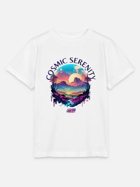 Kosmische Gelassenheit - Stanley/Stella Kinder T-Shirt MINI CREATOR - Weiß