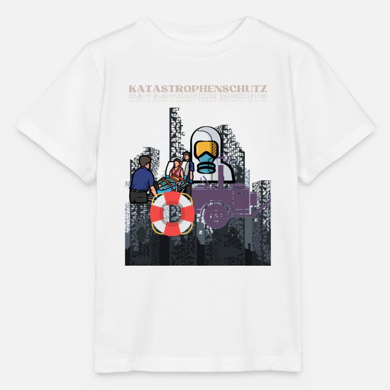 Katastrophenschutz - Stanley/Stella Kinder T-Shirt MINI CREATOR  - Weiß