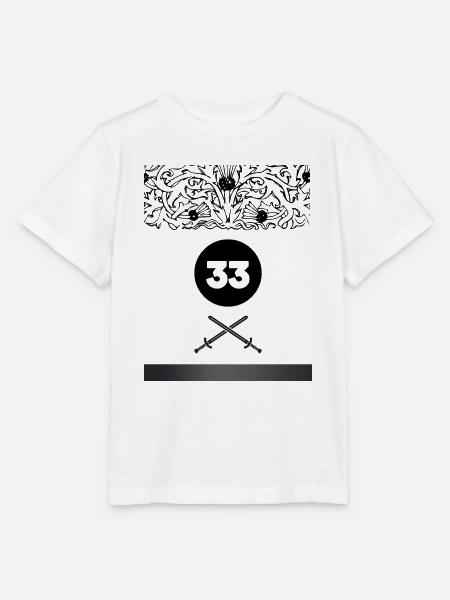Schwert-Design - Stanley/Stella Kinder T-Shirt MINI CREATOR - Weiß