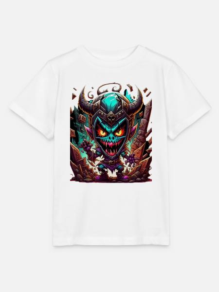 Graffiti Monster - Stanley/Stella Kinder T-Shirt MINI CREATOR  - Weiß