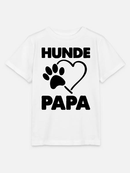hunde papa - Stanley/Stella Kinder T-Shirt MINI CREATOR  - Weiß