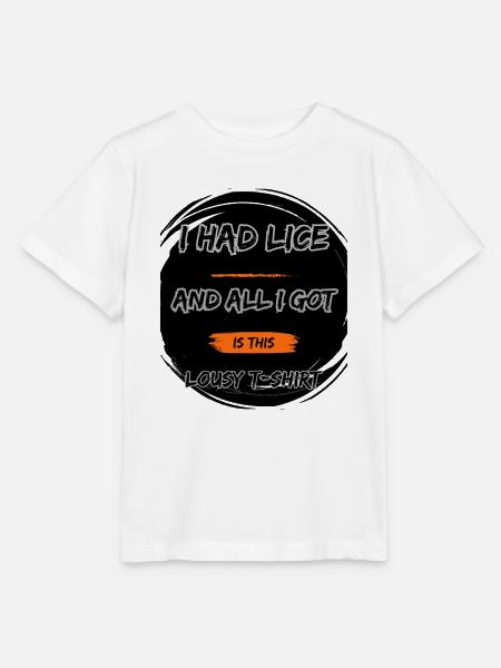 Ich hatte Läuse - Stanley/Stella Kinder T-Shirt MINI CREATOR - Weiß