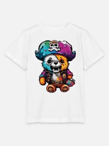 Teddybär / Kuscheltier / Stofftier / Geschenkidee - Stanley/Stella Kinder T-Shirt MINI CREATOR - Weiß