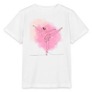 Ballerina - Stanley/Stella MINI CREATOR Kids’ T-Shirt - white - Front - Maike (125cm)