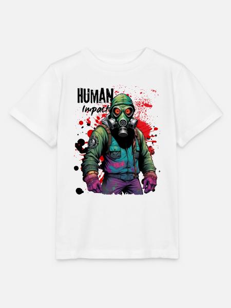 Human Impact - Stanley/Stella Kinder T-Shirt MINI CREATOR - Weiß
