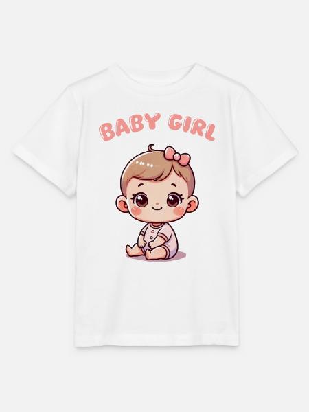 baby girl - Stanley/Stella Kinder T-Shirt MINI CREATOR - Weiß