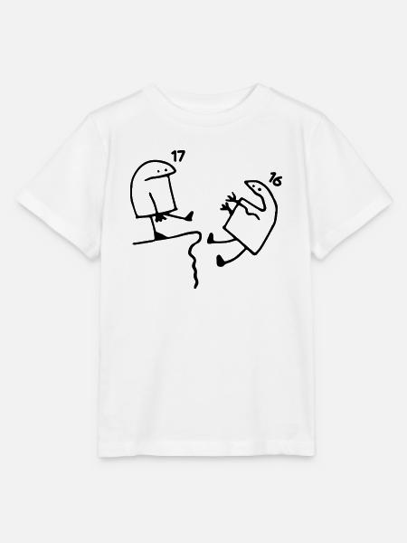 17 Años Idea De Regalo Humor Cumpleaños 17 Años - Camiseta para niños MINI CREATOR de Stanley/Stella - blanco