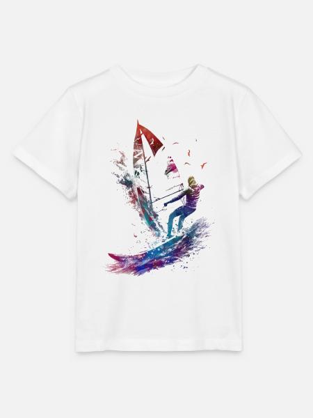 Surfer Sport Kunst #surfer #sport - Stanley/Stella Kinder T-Shirt MINI CREATOR - Weiß