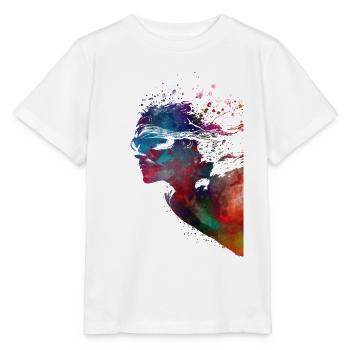 Swimmer sport #swimmer #sport - Stanley/Stella MINI CREATOR Kids’ T-Shirt - white - Front - Maike (125cm)