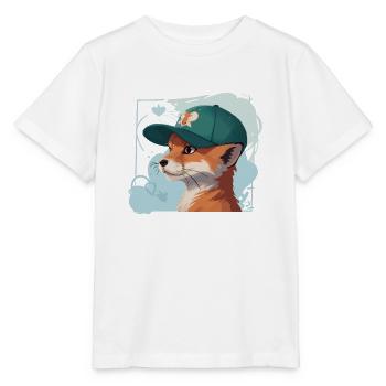 Cooler Fuchs - Stanley/Stella Kinder T-Shirt MINI CREATOR  - Weiß - Vorne - Maike (125cm)