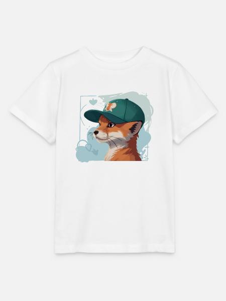 Cooler Fuchs - Stanley/Stella Kinder T-Shirt MINI CREATOR - Weiß
