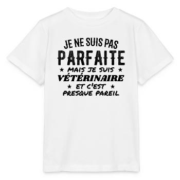 Nicht perfekt, aber vetivistisch - Stanley/Stella Kinder T-Shirt MINI CREATOR  - Weiß - Vorne - Maike (125cm)
