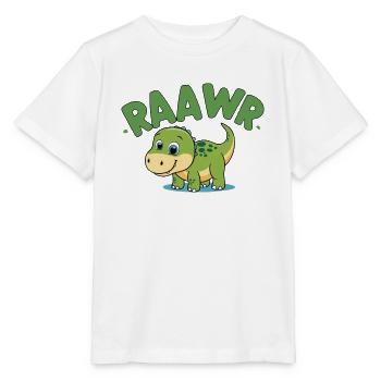 Bébé Dino - T-shirt bio MINI CREATOR Stanley/Stella Enfant - blanc - Devant - Maike (125cm)