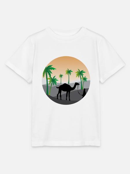 Palmen - Stanley/Stella Kinder T-Shirt MINI CREATOR - Weiß