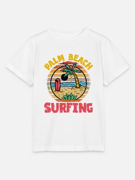 Palmen - Stanley/Stella Kinder T-Shirt MINI CREATOR - Weiß