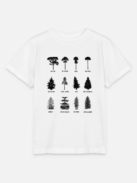 Baum - Stanley/Stella Kinder T-Shirt MINI CREATOR  - Weiß