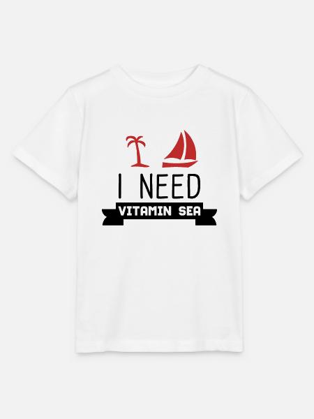 URLAUB - Stanley/Stella Kinder T-Shirt MINI CREATOR - Weiß