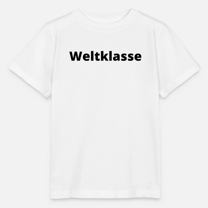 Weltklasse - Stanley/Stella Kinder T-Shirt MINI CREATOR  - Weiß