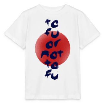 Tofu ou pas tofu - T-shirt bio MINI CREATOR Stanley/Stella Enfant - blanc - Devant - Maike (125cm)