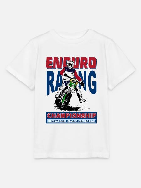 Enduro - Stanley/Stella Kinder T-Shirt MINI CREATOR - Weiß