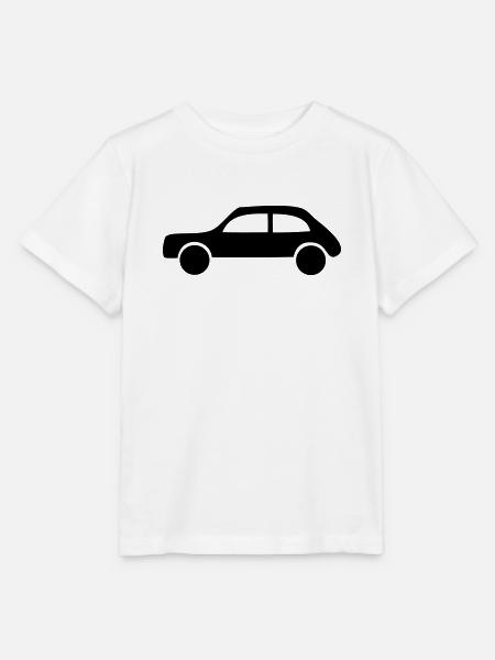 Auto - Stanley/Stella Kinder T-Shirt MINI CREATOR  - Weiß