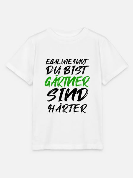 Gärtner Spruch - Stanley/Stella Kinder T-Shirt MINI CREATOR - Weiß