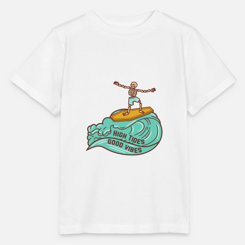 High Tides - T-shirt bio MINI CREATOR Stanley/Stella Enfant - blanc