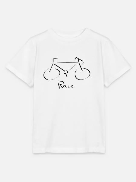 Rennrad - Stanley/Stella Kinder T-Shirt MINI CREATOR - Weiß