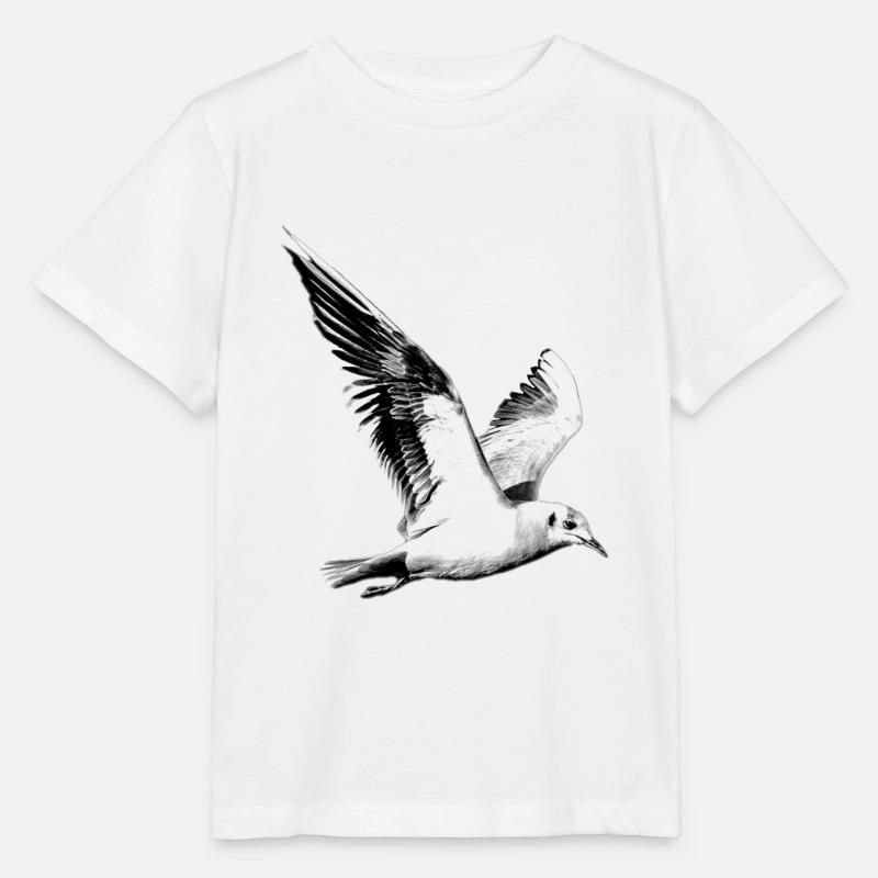 Möwe - Stanley/Stella Kinder T-Shirt MINI CREATOR  - Weiß